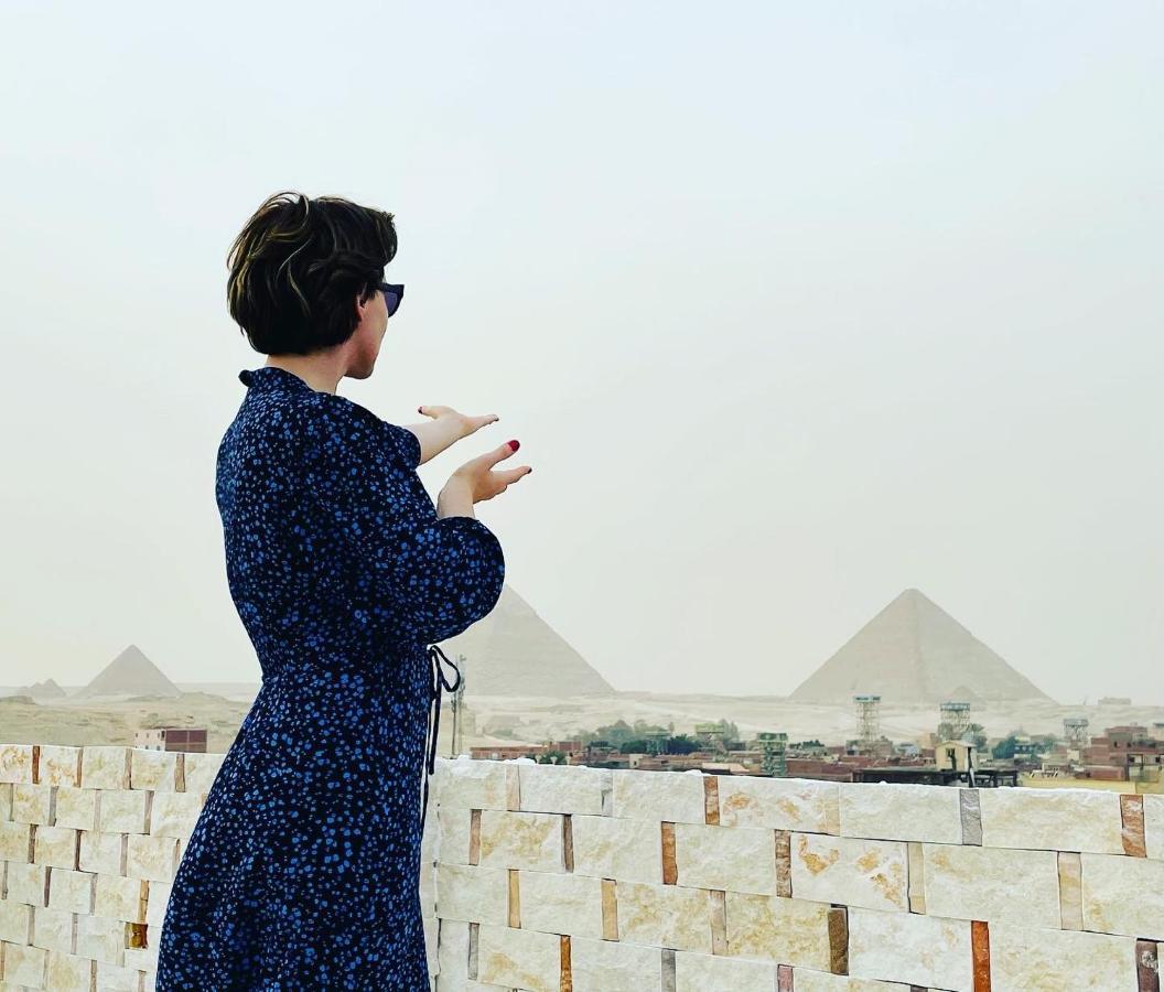 Golden Mask Pyramids Inn Kafret el-Gabal Zewnętrze zdjęcie
