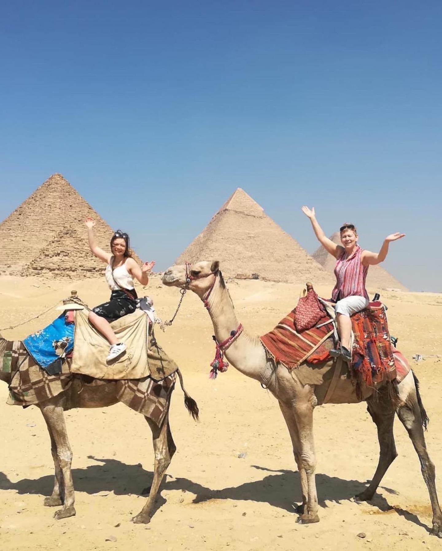 Golden Mask Pyramids Inn Kafret el-Gabal Zewnętrze zdjęcie