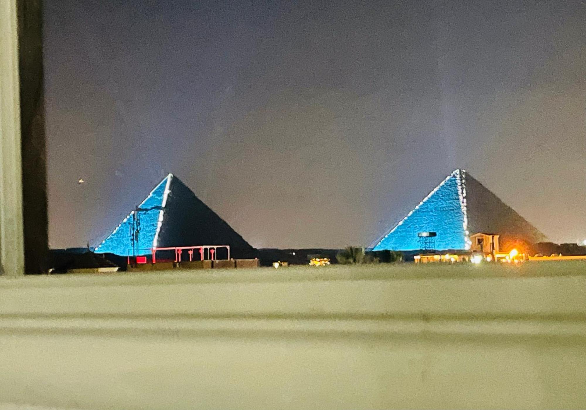 Golden Mask Pyramids Inn Kafret el-Gabal Zewnętrze zdjęcie