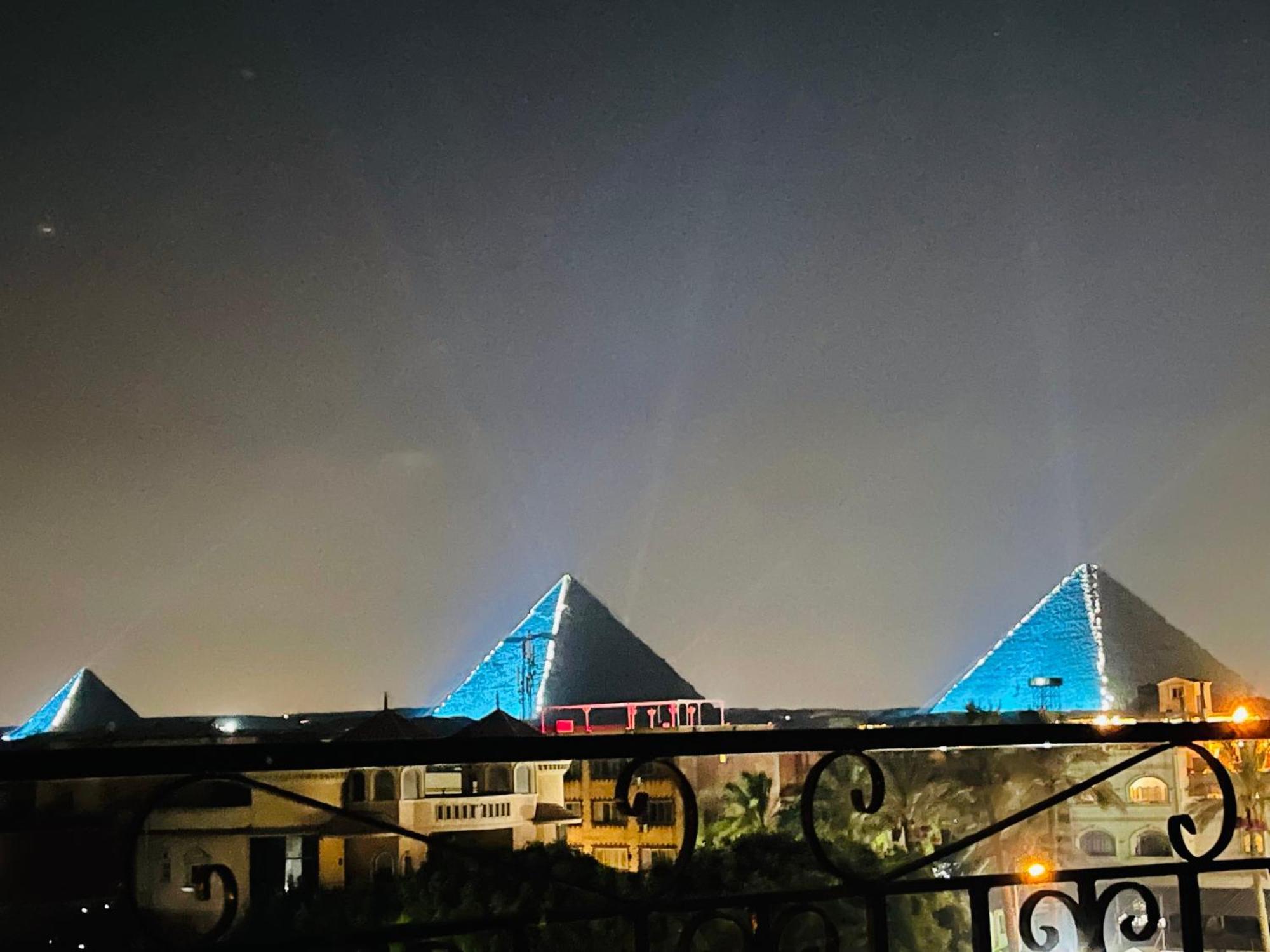 Golden Mask Pyramids Inn Kafret el-Gabal Zewnętrze zdjęcie