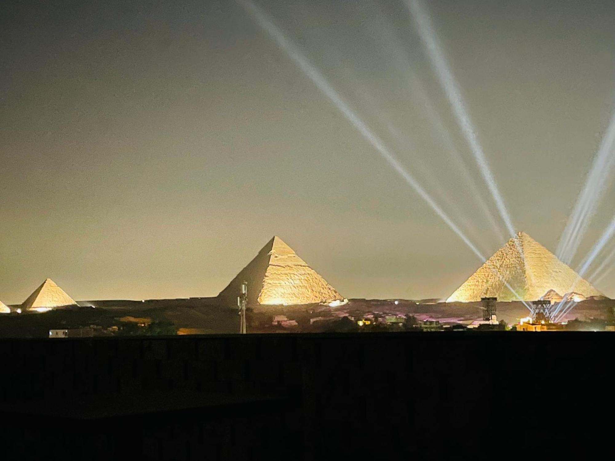 Golden Mask Pyramids Inn Kafret el-Gabal Zewnętrze zdjęcie