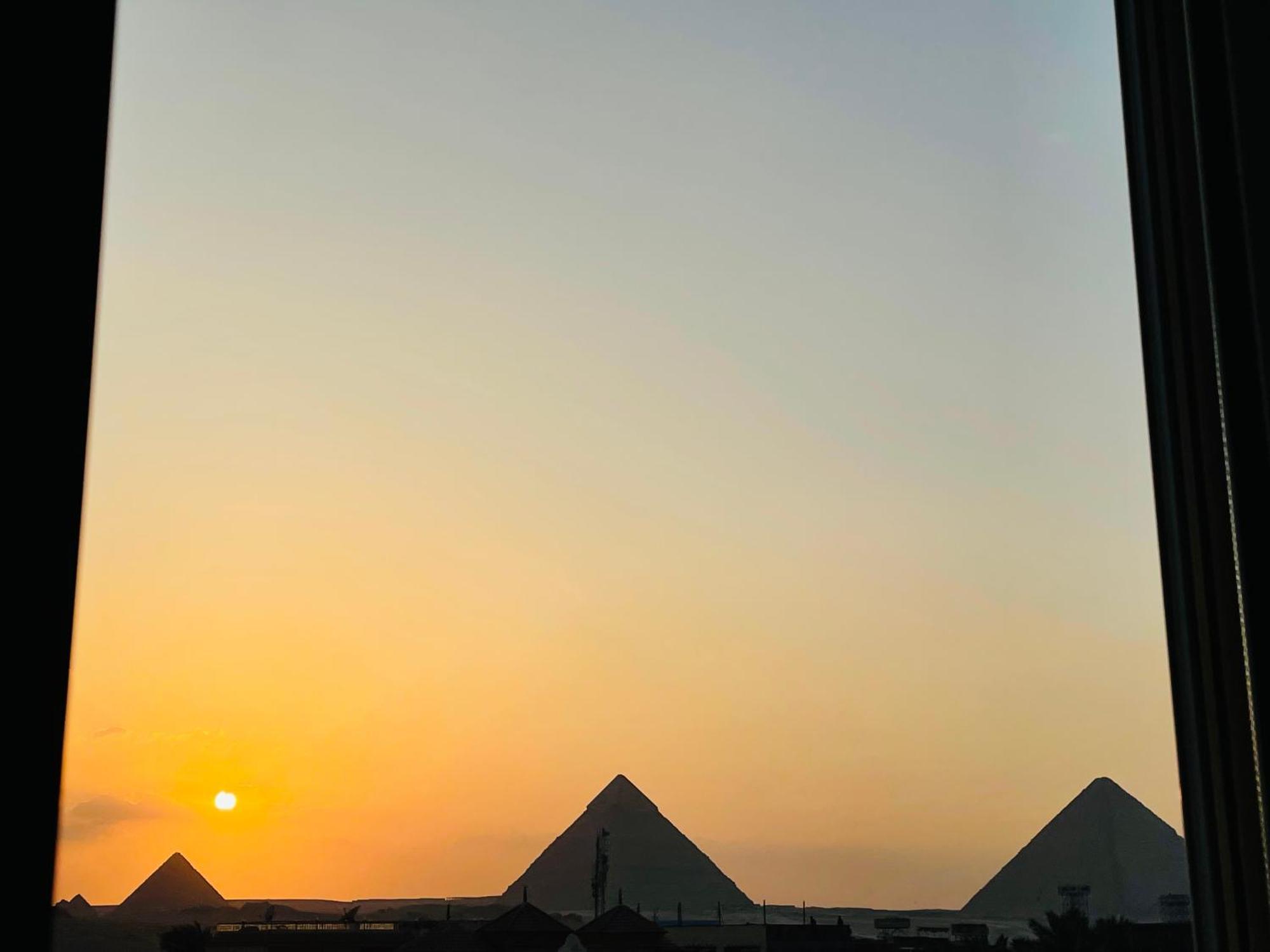 Golden Mask Pyramids Inn Kafret el-Gabal Zewnętrze zdjęcie