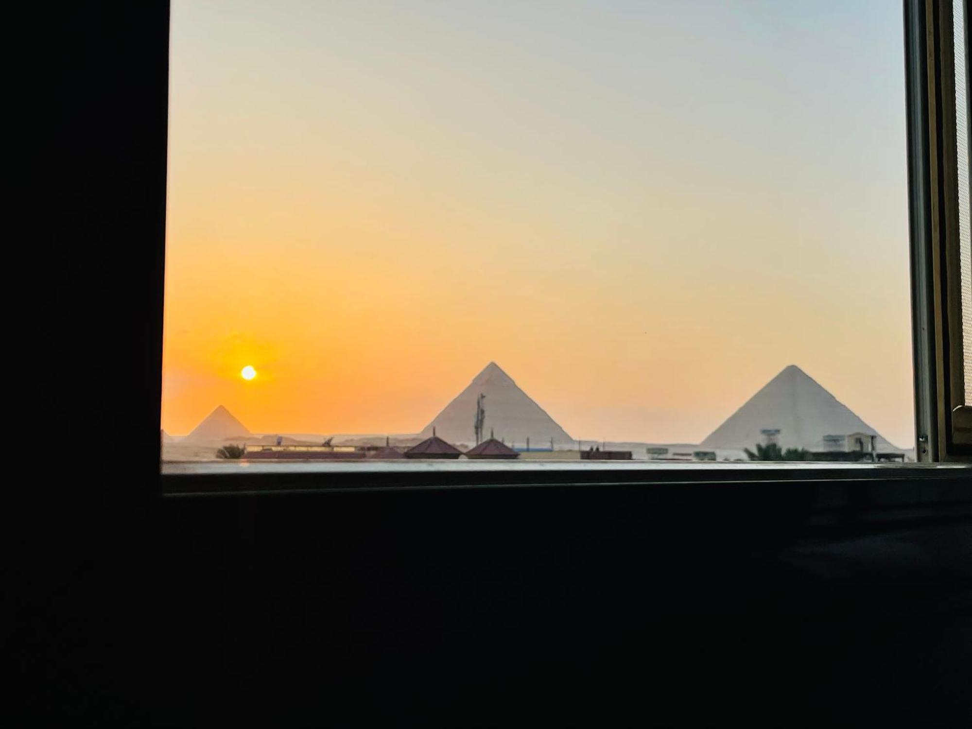 Golden Mask Pyramids Inn Kafret el-Gabal Zewnętrze zdjęcie