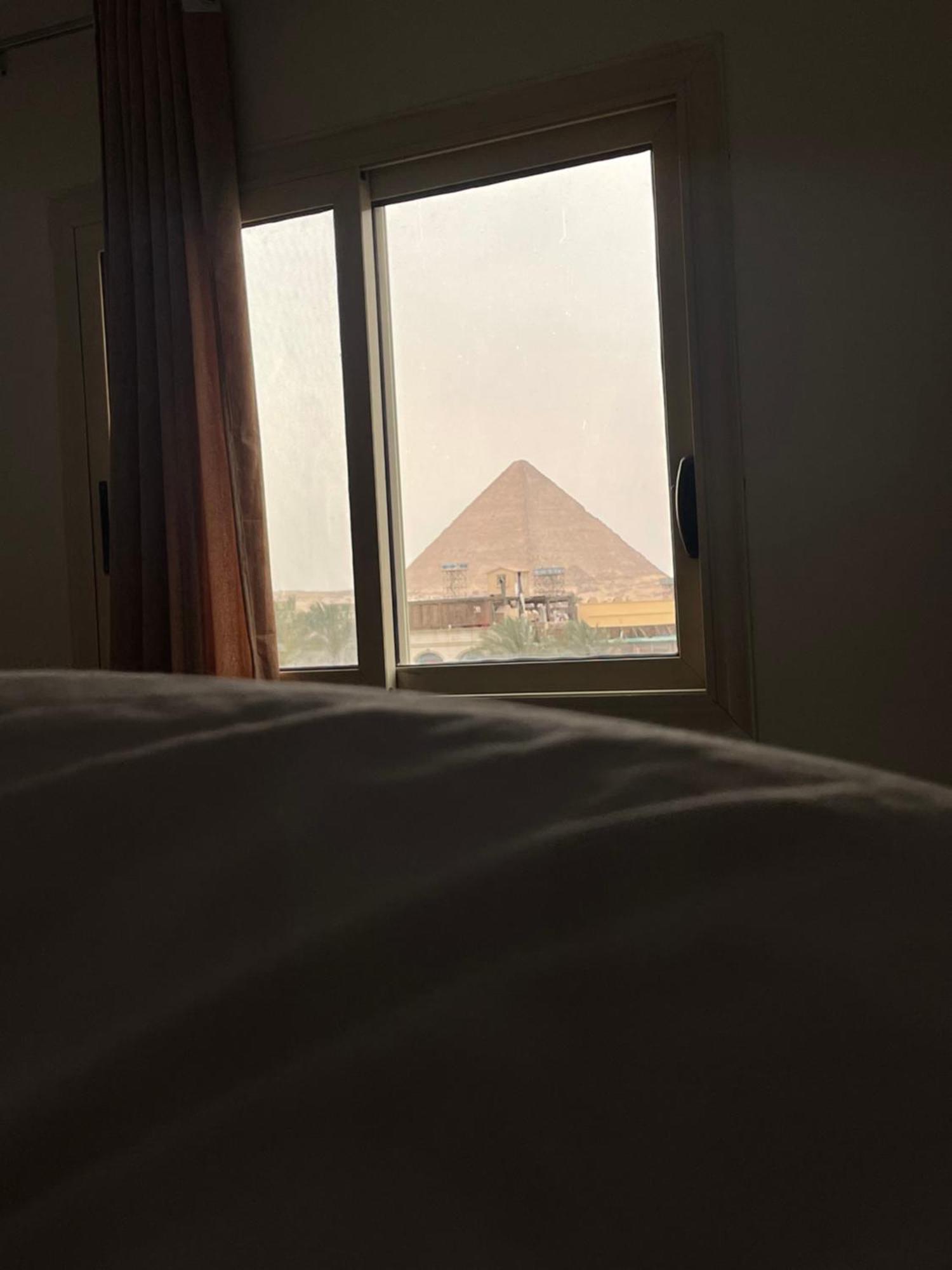 Golden Mask Pyramids Inn Kafret el-Gabal Zewnętrze zdjęcie