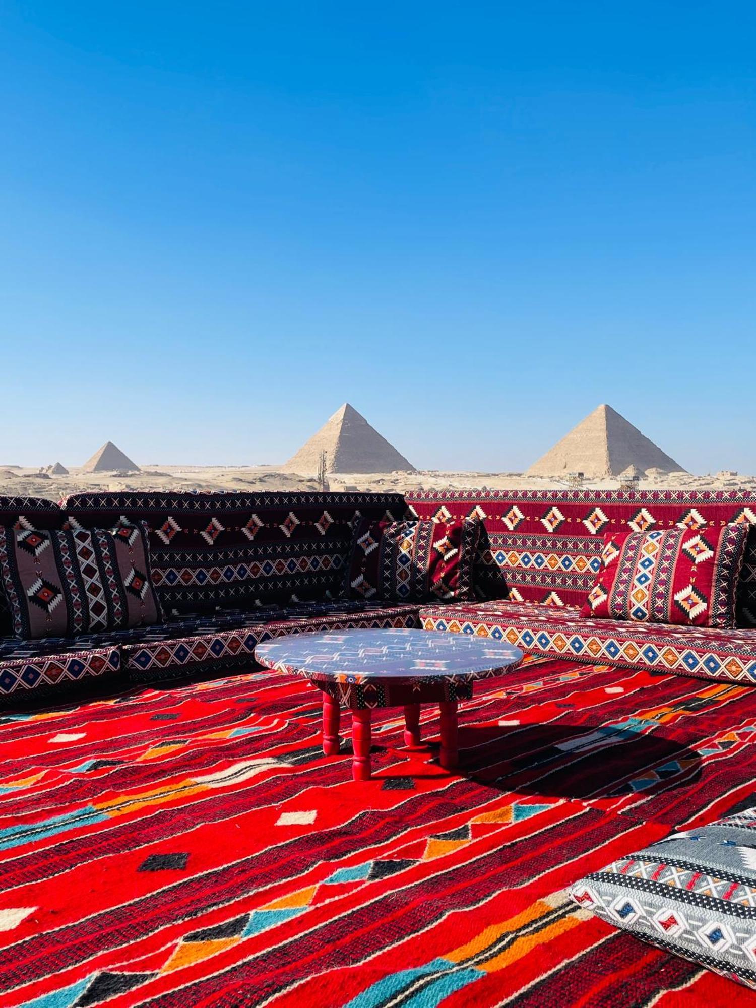 Golden Mask Pyramids Inn Kafret el-Gabal Zewnętrze zdjęcie